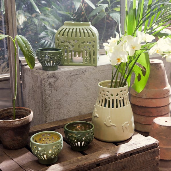 Керамичен свещник Orangery - Kähler Design-image-3