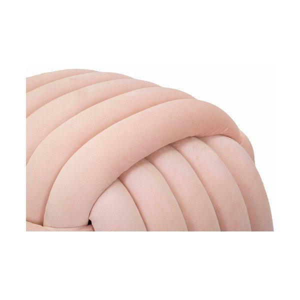 Светлорозова кадифена табуретка Softy – Mauro Ferretti-image-4