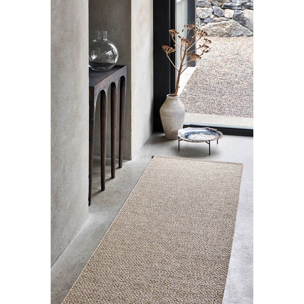 Кремав килим за открито и закрито 85x160 cm Effi Mud – Pappelina-image-2