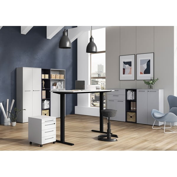 Работна маса с регулируема височина 80x160 cm Agenda – Germania-image-4