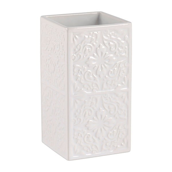 Бяла керамична чаша за четки за зъби Cordoba - Wenko-image-2