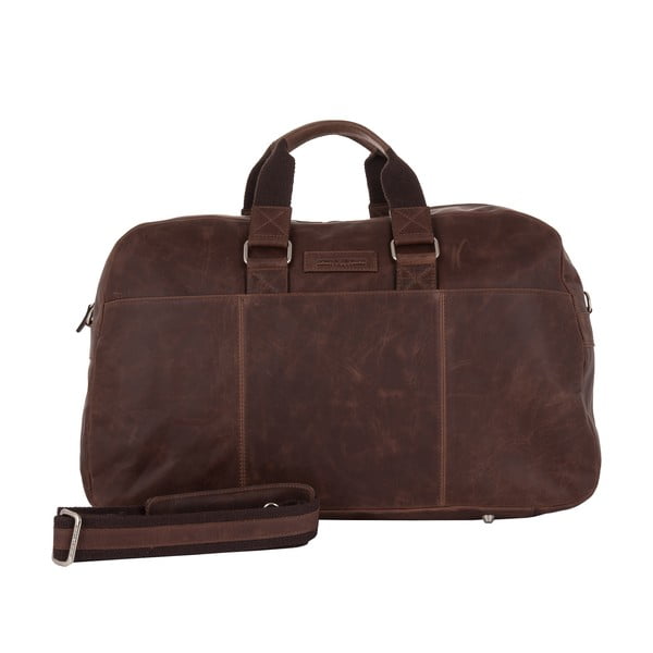 Pánská cestovní taška Vintage Overnight Brown