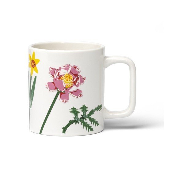 Бяла керамична детска чаша 300 ml Botanicals – LEGO®