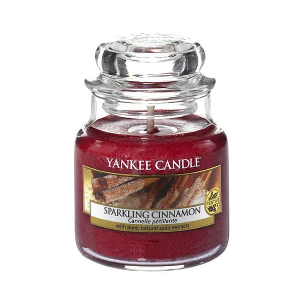 Свещ с аромат на искряща канела, време на горене 25 - 40 часа - Yankee Candle