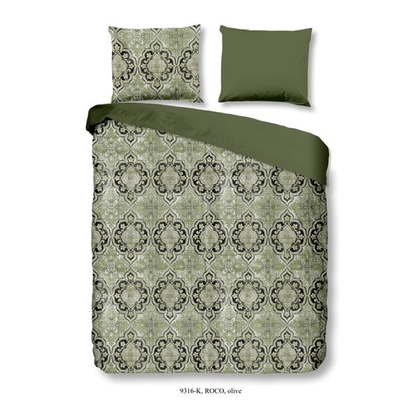 Двойно спално бельо Muller Textiels Smiel от памучен сатен, 200 x 200 cm - Descanso