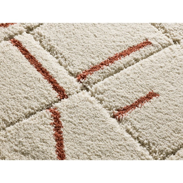 Килим в тухлен и кремав цвят 160x230 cm Brenda – Universal-image-2