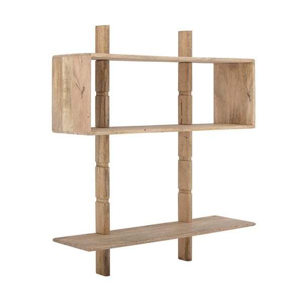 Стенен шкаф за книги от мангово дърво в естествен цвят 96,5x110,5 cm Millian - Bloomingville-image-2