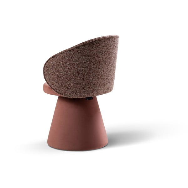 Розово кадифено кресло Inez – Micadoni -image-4