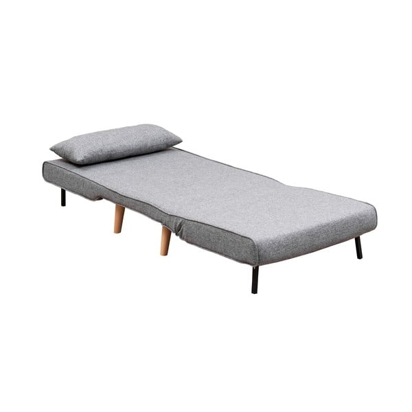 Светлосиво кресло Folde - Artie-image-4