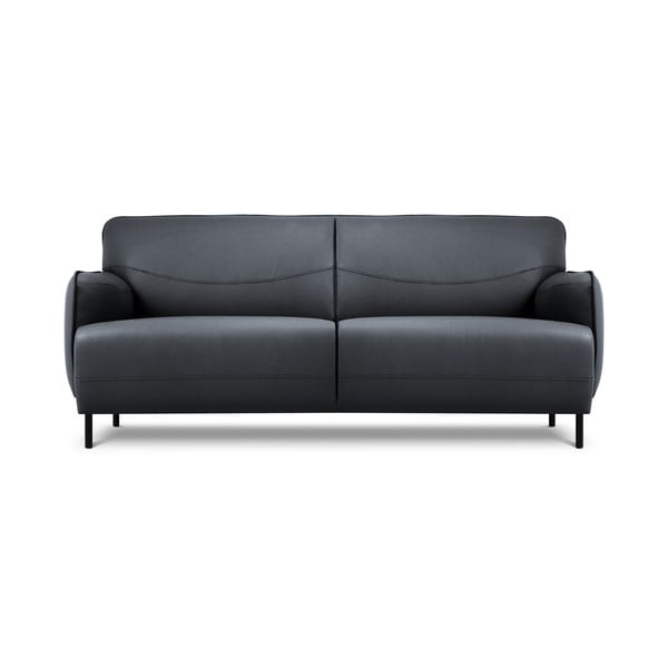 Син кожен диван , 175 x 90 cm Neso - Windsor & Co Sofas