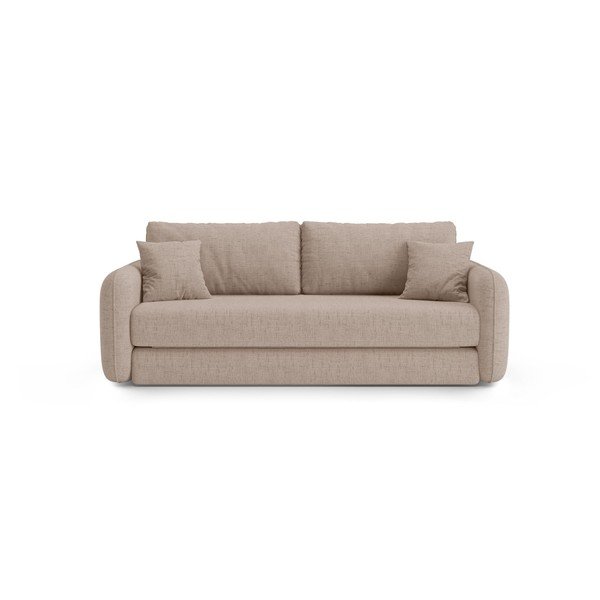 Бежов сгъваем диван 225 cm – Micadoni 
