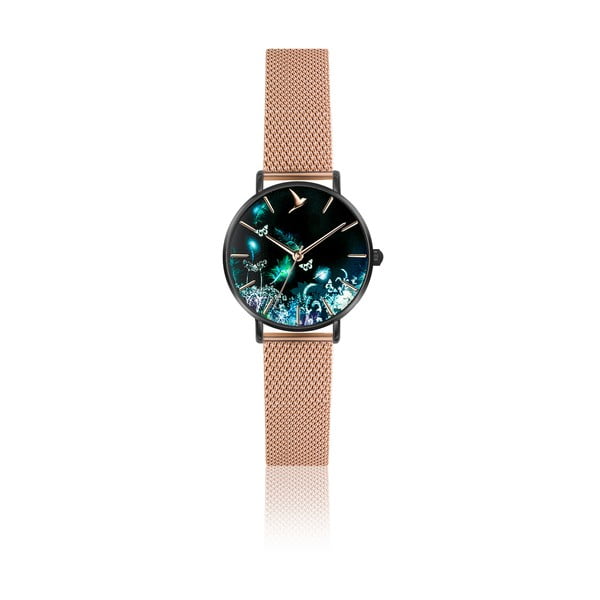 Дамски часовник от неръждаема стомана в златисто розово Dream - Emily Westwood
