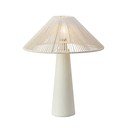 Бежова настолна лампа с текстилен абажур (височина 50 cm) Favoro – Markslöjd