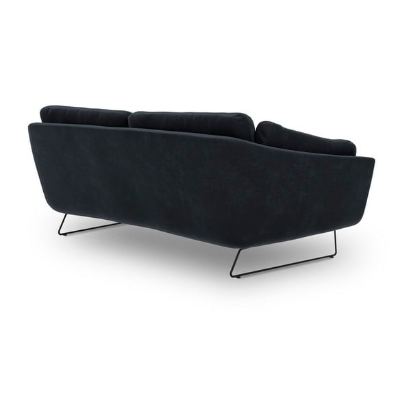 Тъмносин диван с кадифена покривка Gravity - Windsor & Co Sofas-image-3