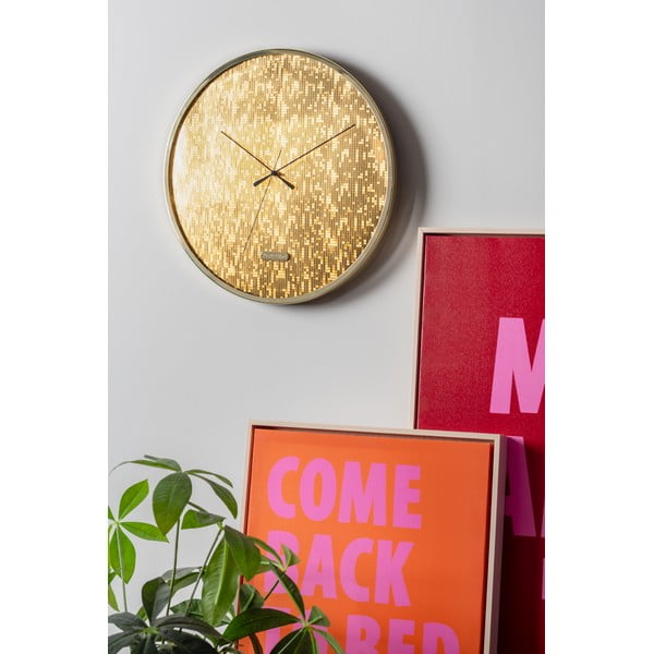 Стенен часовник ø 40 cm Bling Bling – Karlsson-image-1