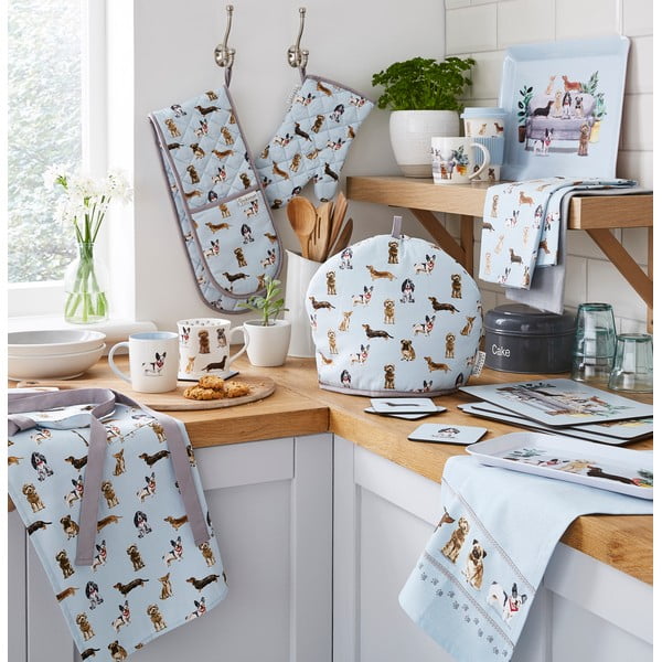 Памучна кухненска ръкавица Curious Dogs - Cooksmart ®-image-3