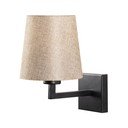 Черна/кремава стенна лампа ø 18 cm Profil – Opviq lights