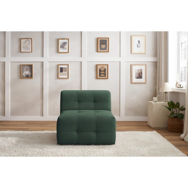 Тъмнозелен модул за диван Kleber - Bobochic Paris-image-1