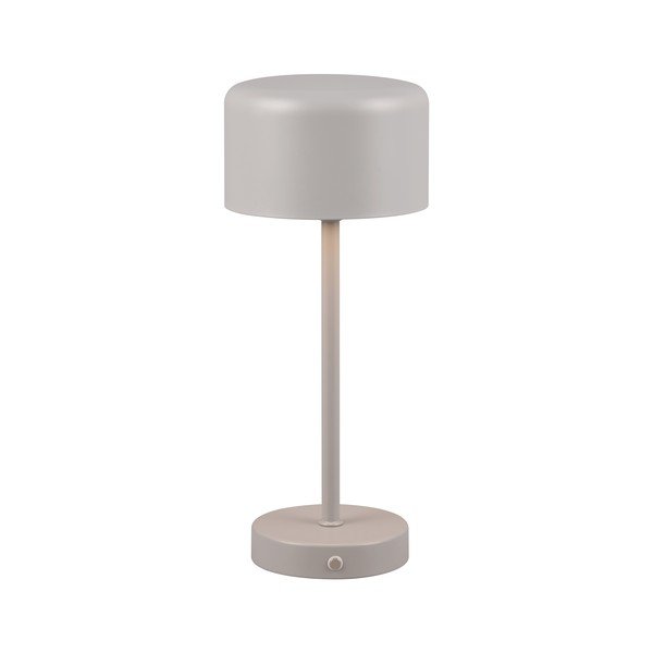 Светлосива настолна LED лампа с възможност за димиране (височина 30 cm) Jeff - Reality-image-1