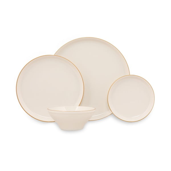 Комплект за хранене от порцелан 16 бр. Basic - Güral Porselen