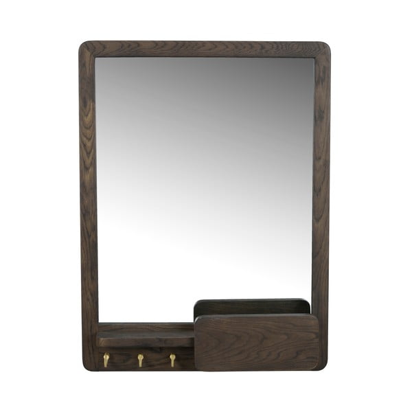 Огледало с дървена рамка 45x10 cm Inverness - Rowico