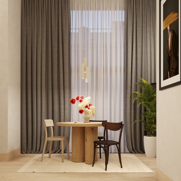 Кремаво висящо осветително тяло ø 8 cm Castro – Sollux-image-1