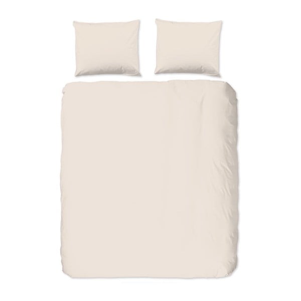 Бежово памучно спално бельо за двойно легло , 220 x 240 cm Uni - Good Morning