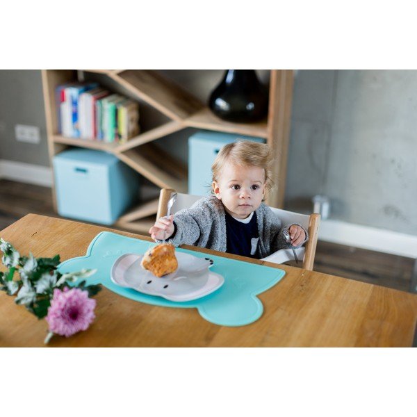 Тюркоазена силиконова подложка Мече, 48 x 25 cm - Kindsgut-image-1