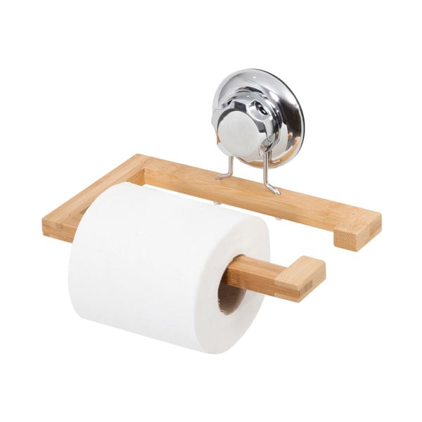 Бамбуков държач за тоалетна хартия, монтиран на стената Spa - Compactor-image-2