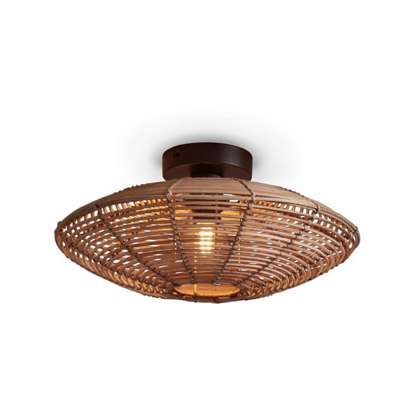 Лампа за таван с абажур от ратан в естествен цвят ø 40 cm Tanami - Good&Mojo