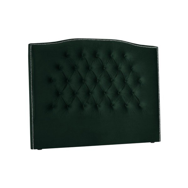 Láhvově zelené čelo postele Mazzini Sofas Cloves, 160 x 120 cm-image-4