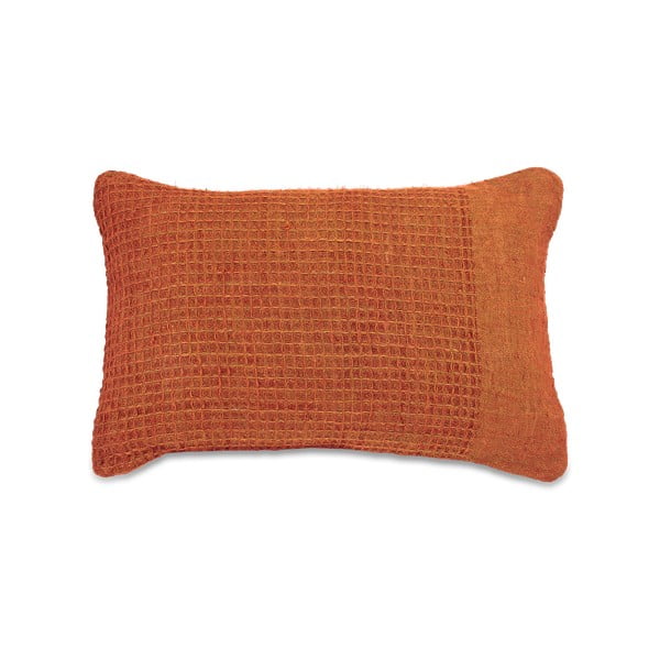 Оранжева ленена калъфка за възглавница , 60 x 40 cm Kadin - Nkuku