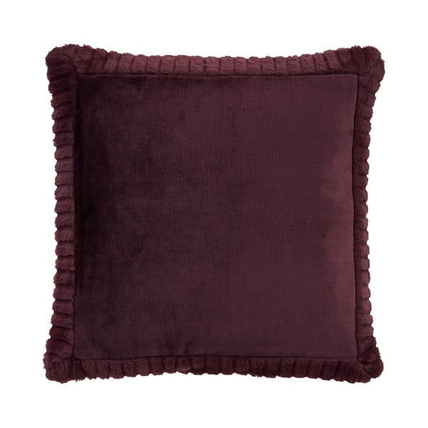 Декоративна възглавница от микроплюш 55x55 cm Velvet and Faux Fur – Catherine Lansfield
