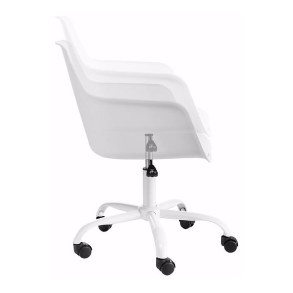Bílá nastavitelná kancelářská židle Støraa Leslie-image-1