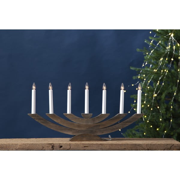 Кафява коледна светлинна украса Navida – Star Trading-image-1