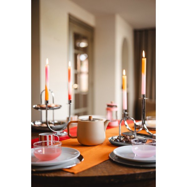 Метален свещник Elana – Zilverstad-image-1