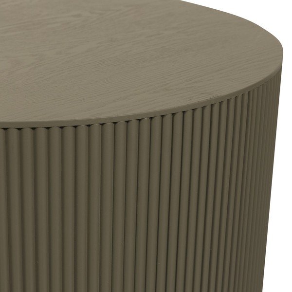 Кръгла масичка за кафе в цвят каки ø 60 cm Sanne - WOOOD-image-2