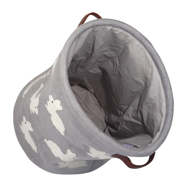 Сива памучна кошница Bunny - Kindsgut-image-2