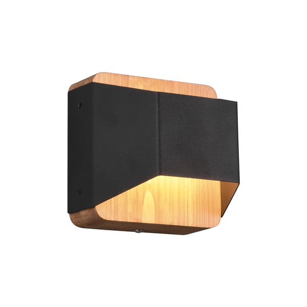 Матово черно LED затъмняваща се стенна лампа Arino – Trio-image-4