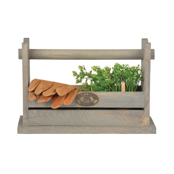 Stolička / bedna z borovicového dřeva na nářadí Esschert Design Trinity-image-1