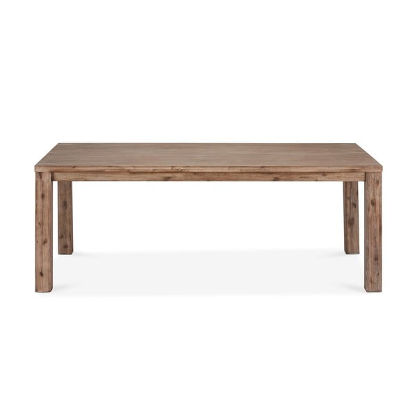 Трапезна маса от акациево дърво , 200 x 100 cm Alaska - Furnhouse-image-1