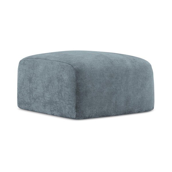 Синя шенилова табуретка Leila – Makamii-image-3