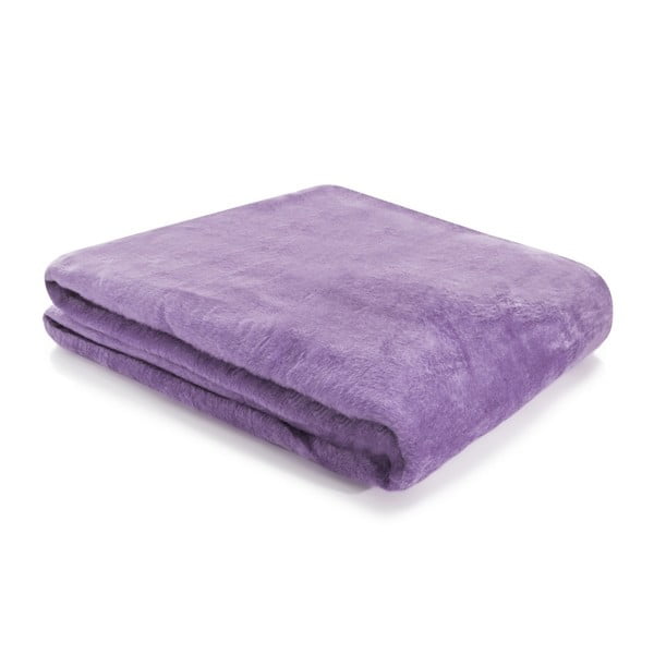 Šeříkově fialová deka Homedebleu Odette, 180 x 220 cm
