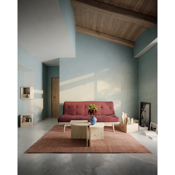 Масички за кафе в комплект 2 бр. от масивен бор в естествен цвят Combine – Karup Design-image-1