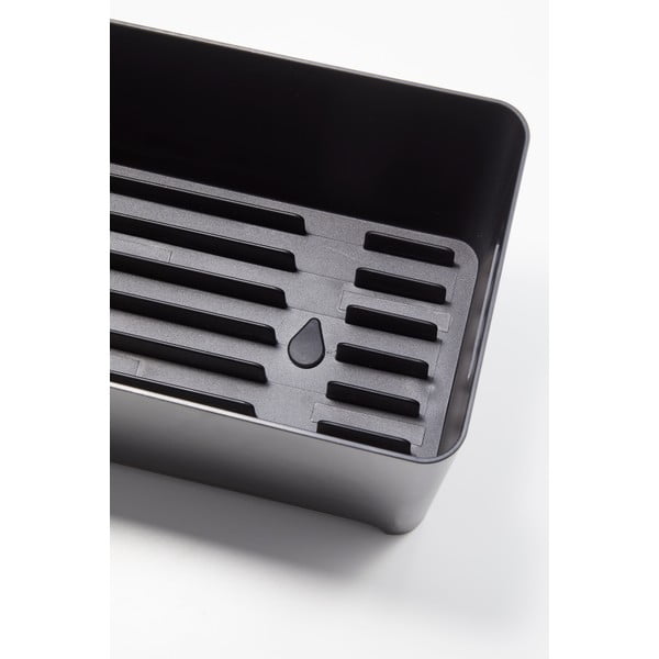 Черна тава за оттичане Yamazaki Tower - YAMAZAKI-image-1