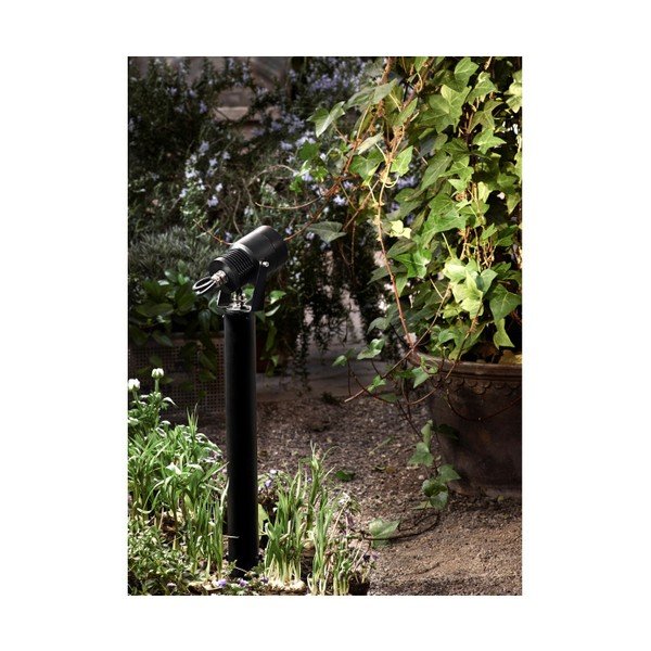 Черно осветително тяло за вграждане Garden 24, 6 W - Markslöjd-image-1