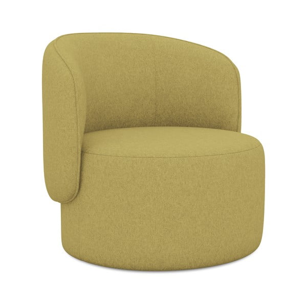 Кресло в цвят горчица Ipo – Makamii