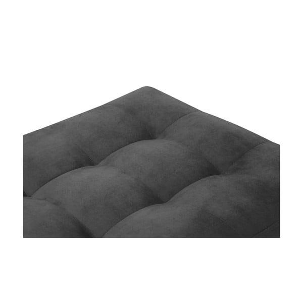 Тъмно сиво кадифе Santo - Milo Casa-image-4