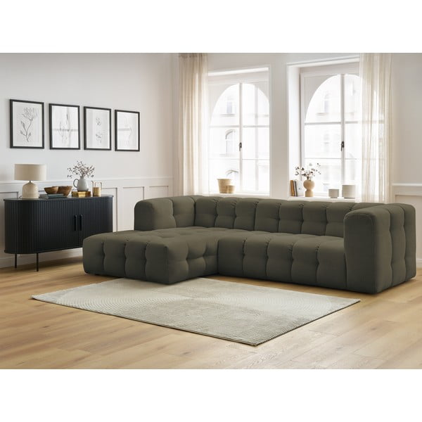 Зелен ъглов диван Cloud – Bobochic Paris-image-1
