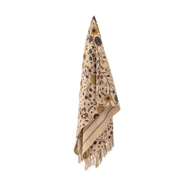 Кафяво одеяло от рециклиран памук 130x160 cm Eydis – Bloomingville